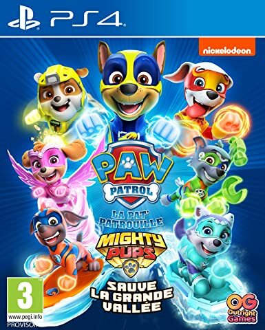 Pochette Pat Patrouille : La Super Patrouille sauve la Grande Vallée version PlayStation 4