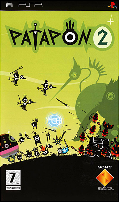Pochette Patapon 2 version PSP