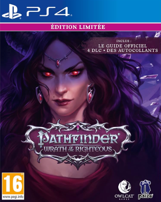 Pochette Pathfinder : Wrath of the Righteous version PlayStation 4