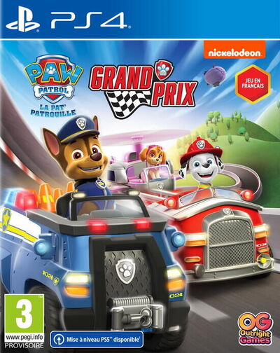 Pochette Paw Patrol - La Pat' Patrouille : Grand Prix version PlayStation 4