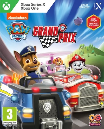 Pochette Paw Patrol - La Pat' Patrouille : Grand Prix version Xbox Series X/S