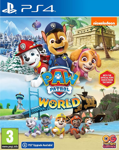Pochette PAW Patrol World - La Pat'Patrouille version PlayStation 4