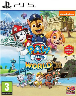 Pochette PAW Patrol World - La Pat'Patrouille version PlayStation 5