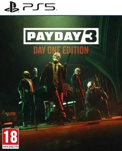 Pochette Payday 3 version PlayStation 5