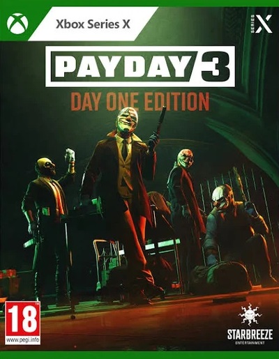 Pochette Payday 3 version Xbox Series X/S