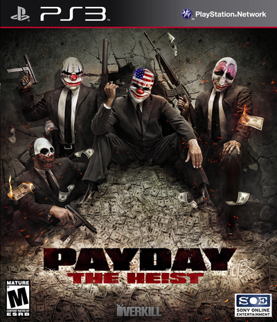 Pochette Payday : The Heist version PlayStation 3