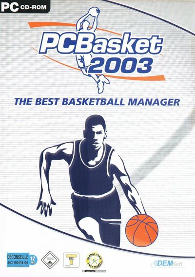 Pochette PC Basket 2003 version PC Windows