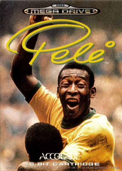 Pochette Pelé version Megadrive