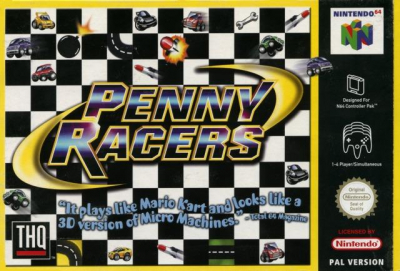 Pochette Penny Racers version Nintendo 64