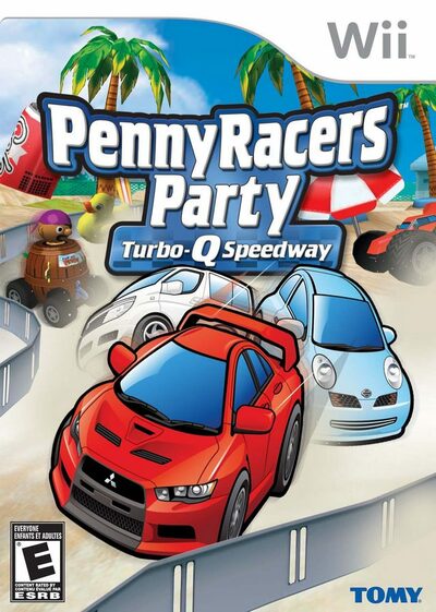 Pochette Penny Racers Party : Turbo-Q Speedway version Wii