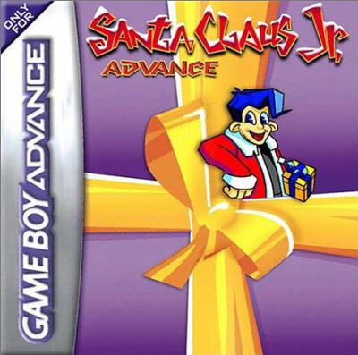 Pochette Père Noël Jr. version GameBoy Advance