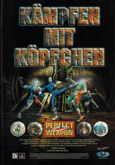 Pochette Perfect Weapon version PC Windows