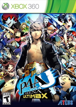 Pochette Persona 4 : Arena Ultimax version Xbox 360