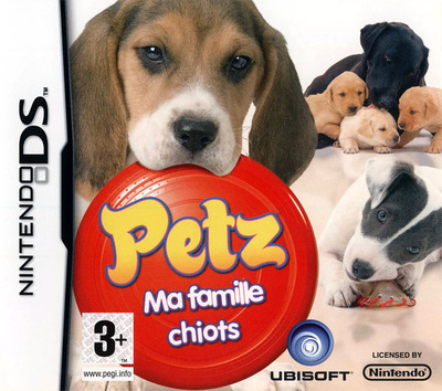 Pochette Petz : Ma Famille Chiots version DS