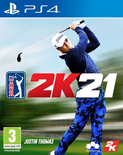 Pochette PGA Tour 2K21 version PlayStation 4