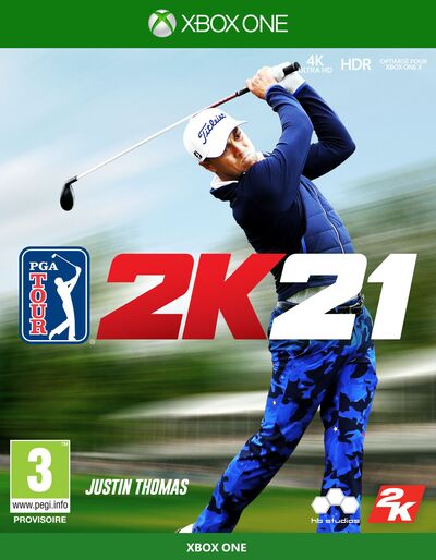 Pochette PGA Tour 2K21 version Xbox One