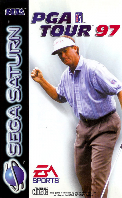 Pochette PGA Tour 97 version Saturn