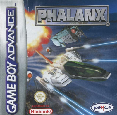 Pochette Phalanx version GameBoy Advance