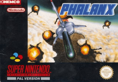 Pochette Phalanx version Super Nintendo