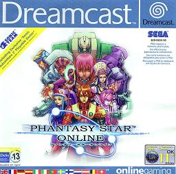 Pochette Phantasy Star Online version Dreamcast