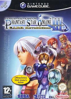 Pochette Phantasy Star Online Episode III C.A.R.D. Revolution version GameCube
