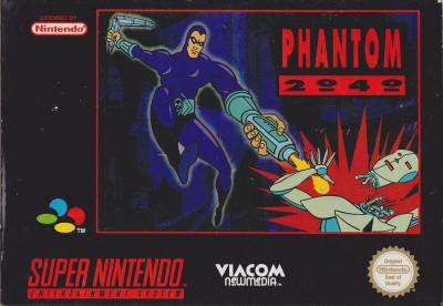 Pochette Phantom 2040 version Super Nintendo