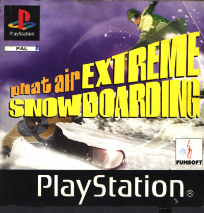 Pochette Phat Air Extreme Snowboarding version PlayStation