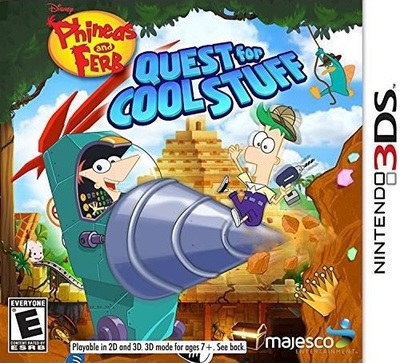 Pochette Phineas and Ferb : Quest for Cool Stuff version 3DS