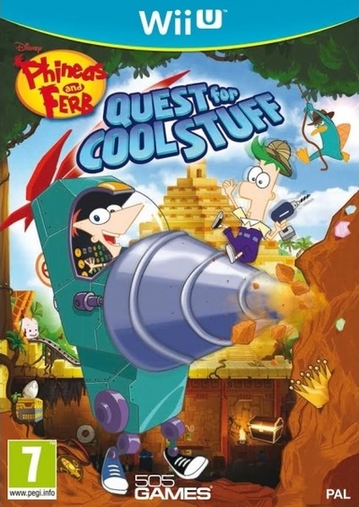 Pochette Phineas and Ferb : Quest for Cool Stuff version Wii U