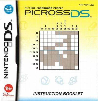 Pochette Picross DS version DS