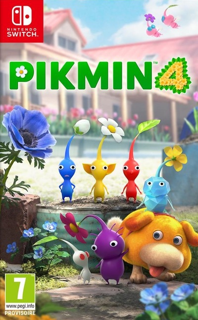 Pochette Pikmin 4 version Switch