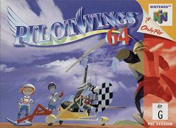Pochette PilotWings 64 version Nintendo 64