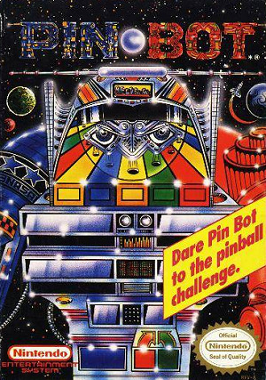 Pochette Pin-Bot version NES
