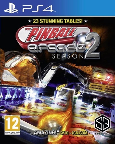 Pochette Pinball Arcade Season 2 version PlayStation 4