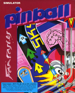 Pochette Pinball Fantasies Deluxe version PC Windows