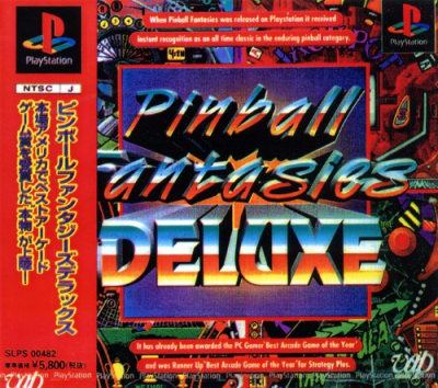 Pochette Pinball Fantasies Deluxe version PlayStation