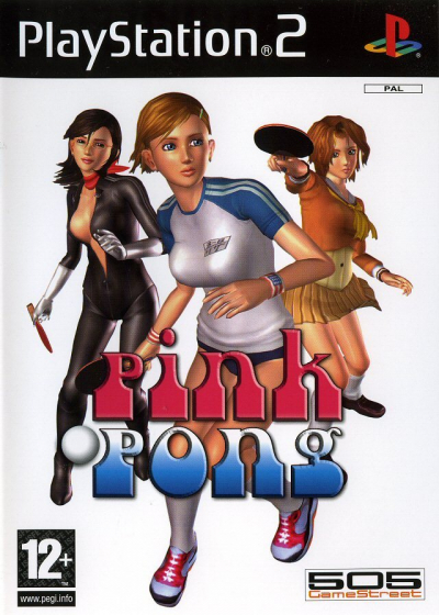 Pochette Pink Pong version PlayStation 2