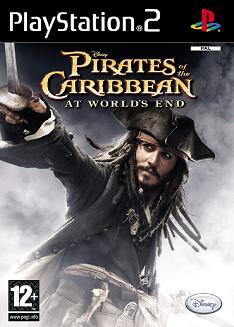 Pochette Pirates des Caraïbes : Jusqu'au bout du monde version PlayStation 2