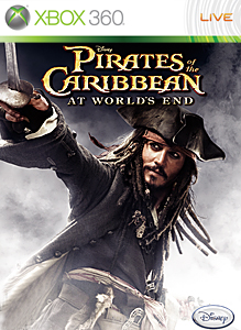 Pochette Pirates des Caraïbes : Jusqu'au bout du monde version Xbox 360