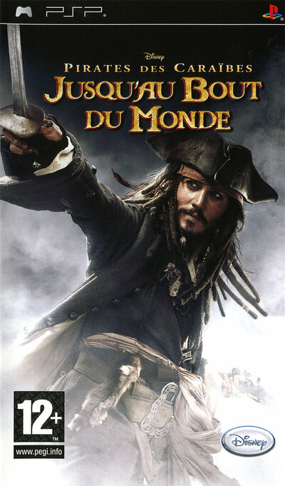 Pochette Pirates des Caraïbes : Jusqu'au bout du monde version PSP
