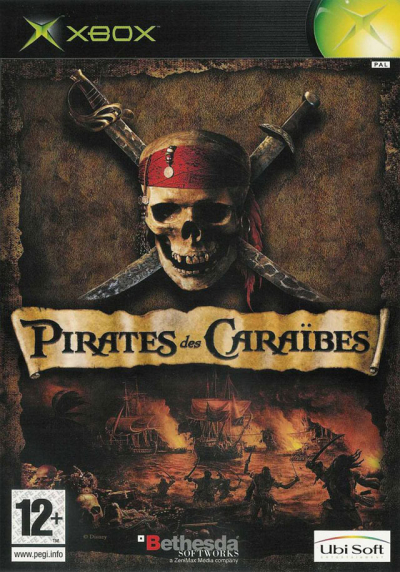 Pochette Pirates des Caraïbes version Xbox