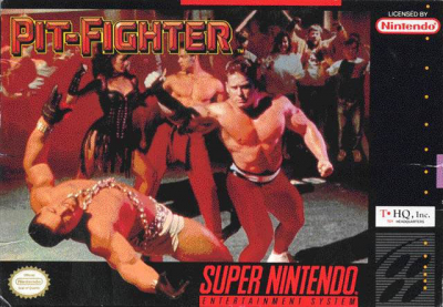 Pochette Pit-Fighter version Super Nintendo