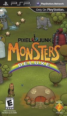 Pochette PixelJunk Monsters Deluxe version PSP