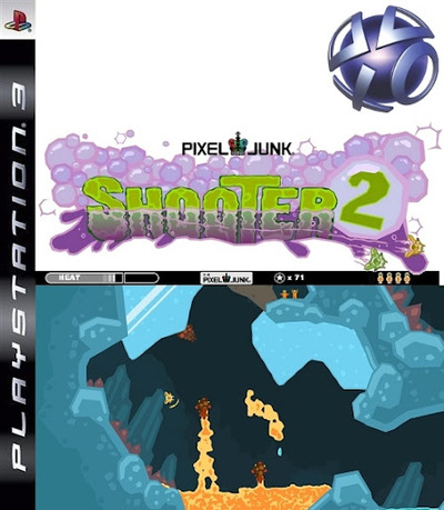 Pochette PixelJunk Shooter 2 version PlayStation 3