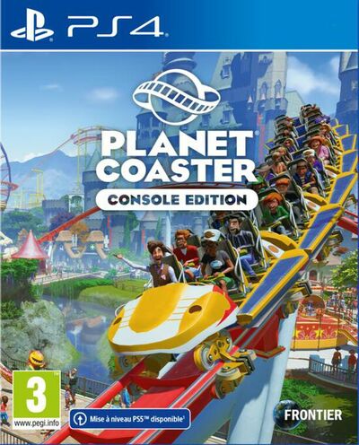 Pochette Planet Coaster version PlayStation 4