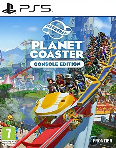 Pochette Planet Coaster version PlayStation 5