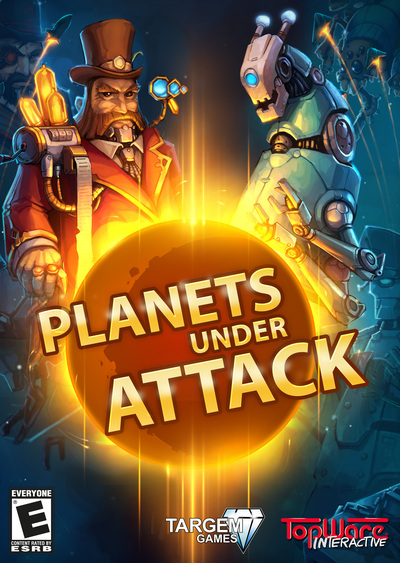 Pochette Planets Under Attack version PlayStation 3