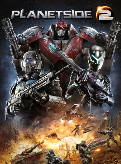Pochette PlanetSide 2 version PC Windows