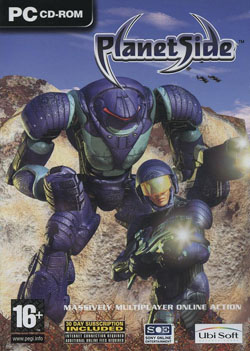 Pochette PlanetSide version PC Windows