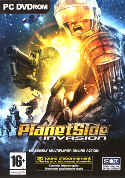Pochette PlanetSide : Invasion version PC Windows